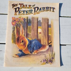 The Tale of Peter Rabbit Book ~ Reproduction of Vintage Book ~ Colorful & Cute!